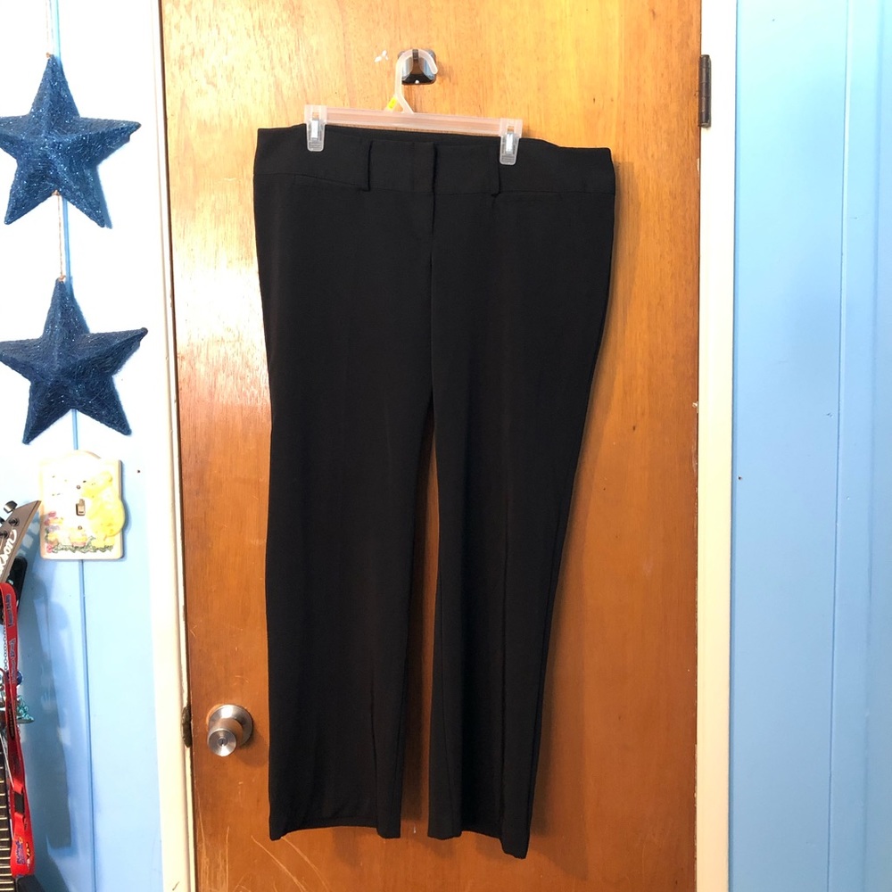 Torrid 16 Regular Black Straight Bootleg Dress